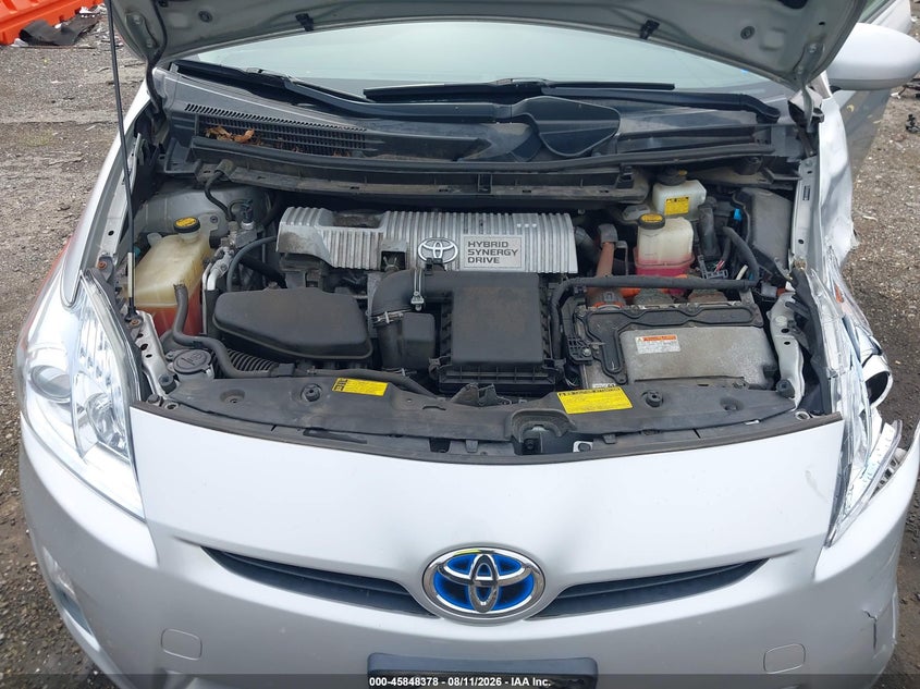 TOYOTA PRIUS 2011 VIN JTDKN3DU5B0254329