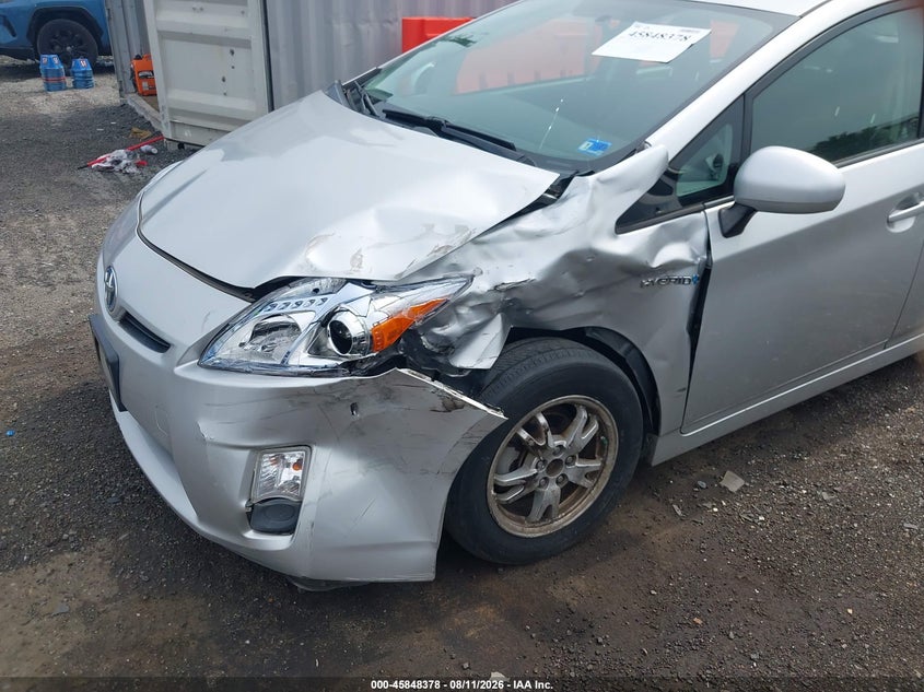 TOYOTA PRIUS 2011 VIN JTDKN3DU5B0254329