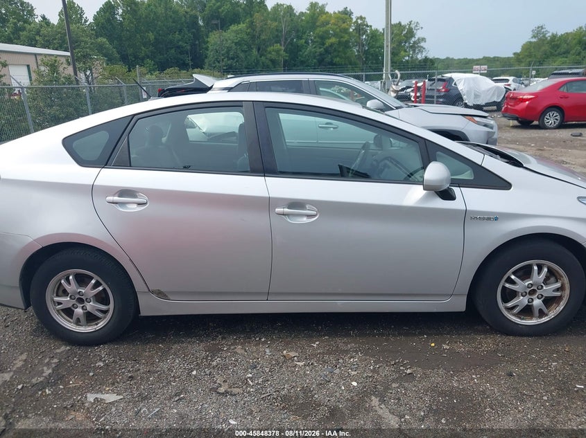 TOYOTA PRIUS 2011 VIN JTDKN3DU5B0254329