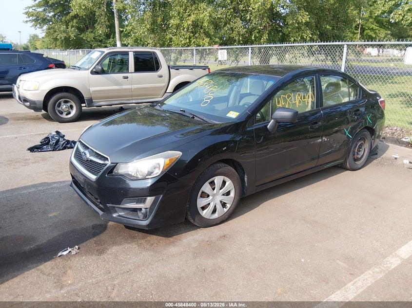 2015 SUBARU IMPREZA SEDAN 2.0L H-4 DOHC, VVT, 148HP