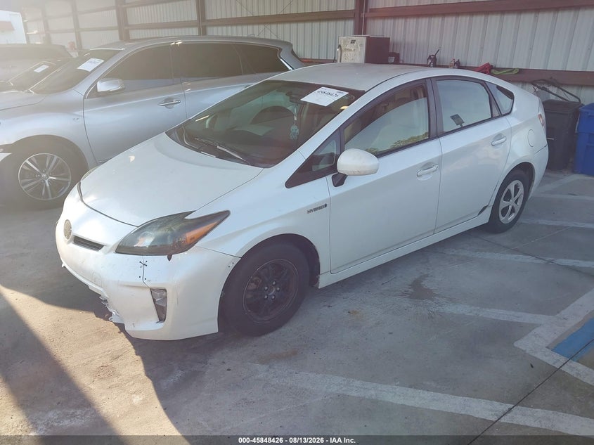 2015 TOYOTA PRIUS HATCHBACK 1.8L I-4 DOHC, VVT, 98HP
