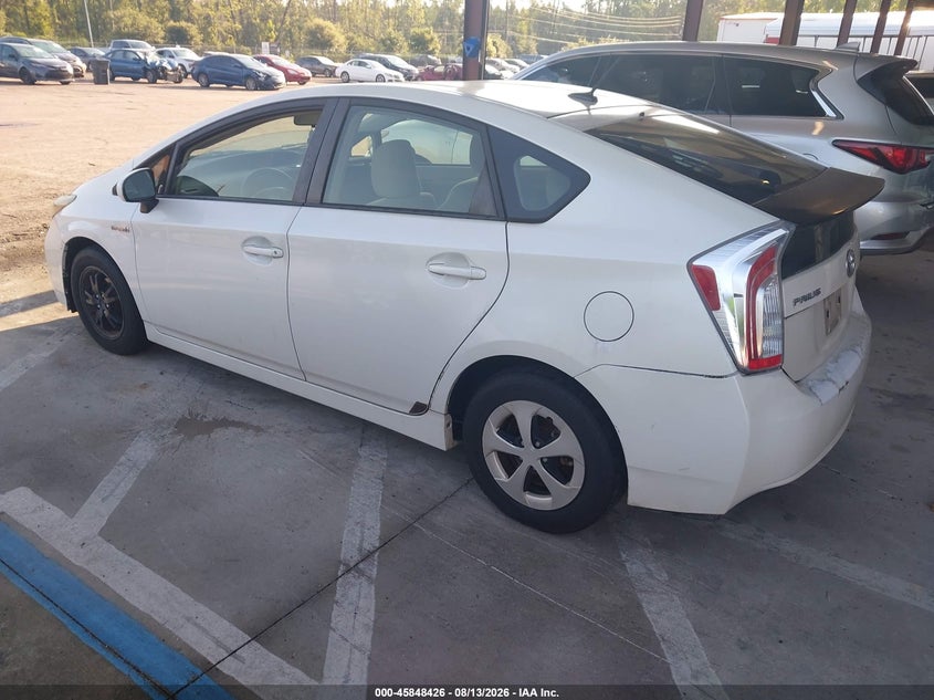 2015 TOYOTA PRIUS HATCHBACK 1.8L I-4 DOHC, VVT, 98HP