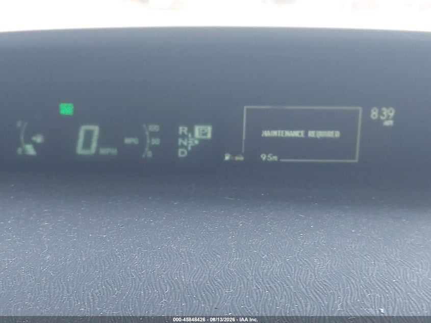 2015 TOYOTA PRIUS HATCHBACK 1.8L I-4 DOHC, VVT, 98HP