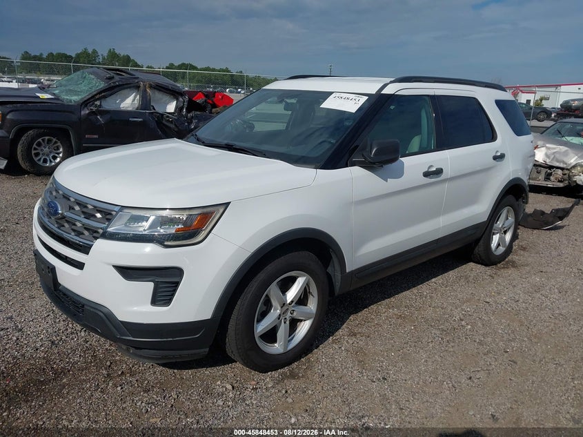 2018 FORD EXPLORER auction photo 2