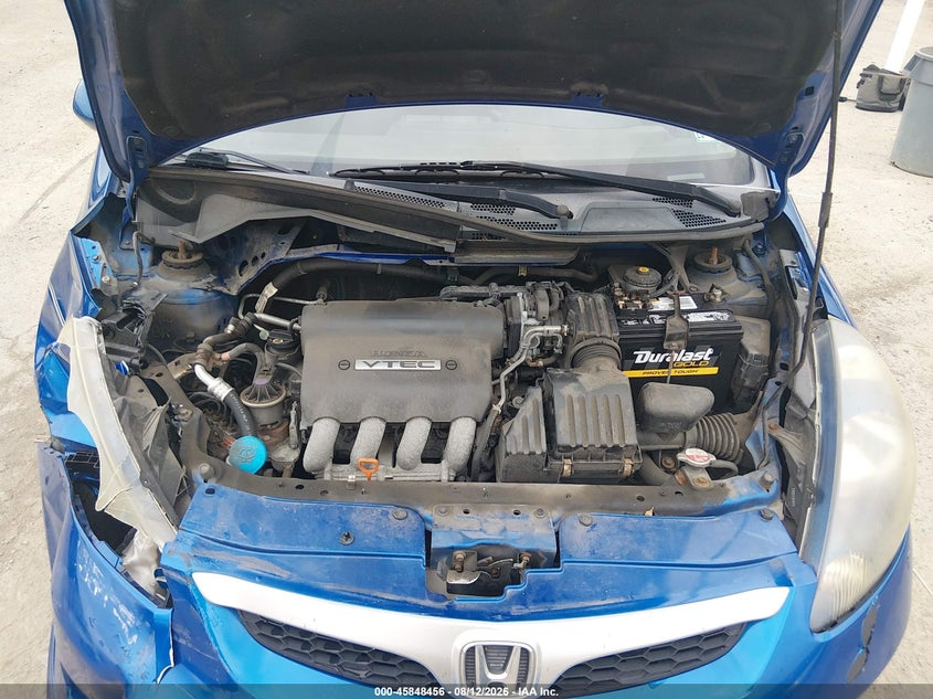 HONDA FIT 2007 VIN JHMGD38637S062129