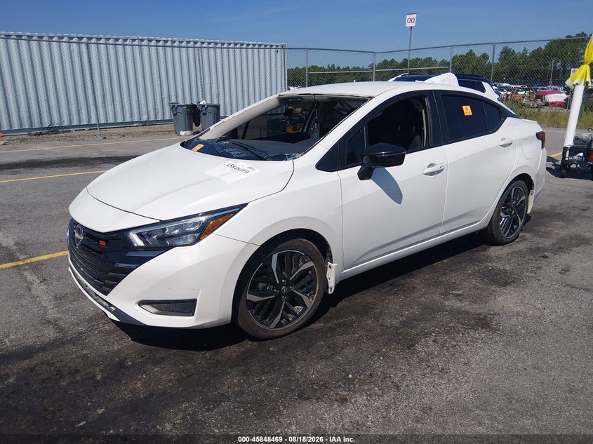 2025 Nissan Versa, Біо/хімія, IAAI, VIN 3N1CN8FV9SL819632 — фото 2