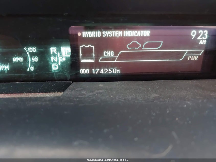 2014 TOYOTA PRIUS HATCHBACK 1.8L I-4 DOHC, VVT, 98HP