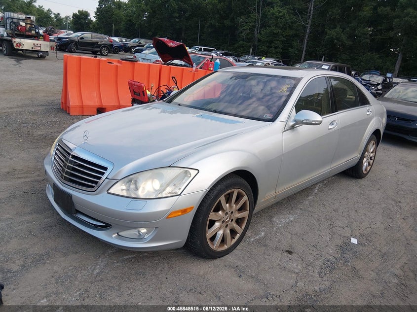 2007 MERCEDES-BENZ S 550 auction photo 2