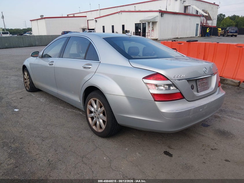 2007 MERCEDES-BENZ S 550 auction photo 3
