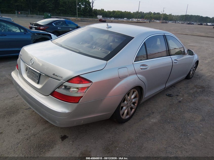 2007 MERCEDES-BENZ S 550 auction photo 4