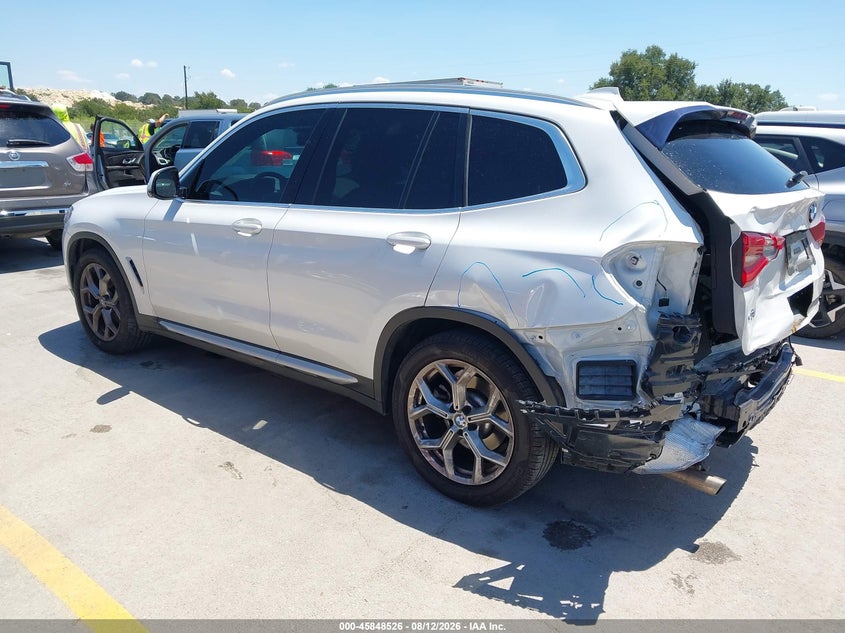 Vin: 5uxty5c03m9f93984, lot: 46347459, bmw x3 xdrive30i 20213
