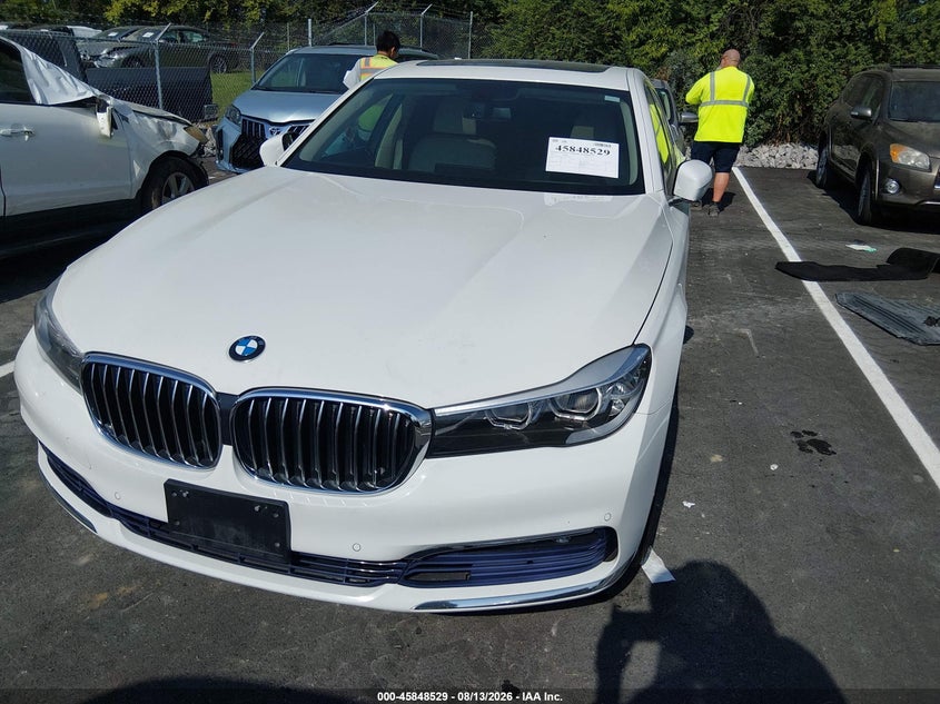 BMW 740I 2016 VIN WBA7E2C59GG547351