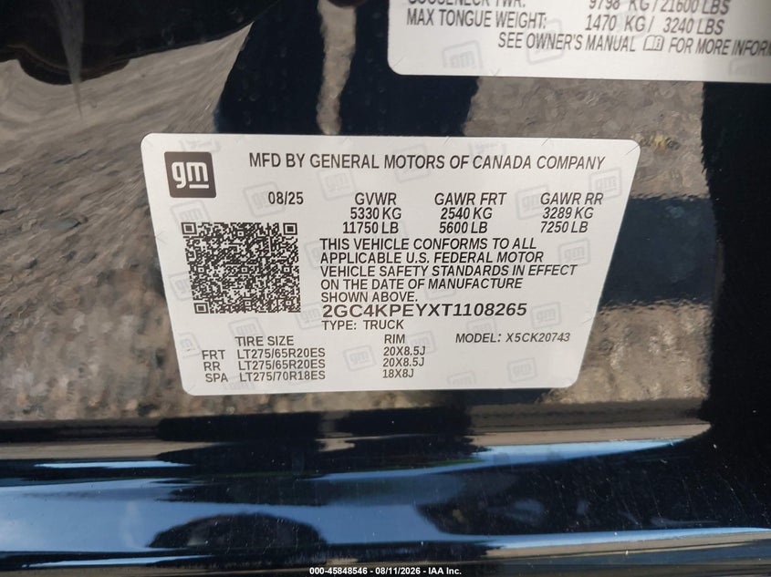 2026 CHEVROLET SILVERADO 2500 HD auction photo 8
