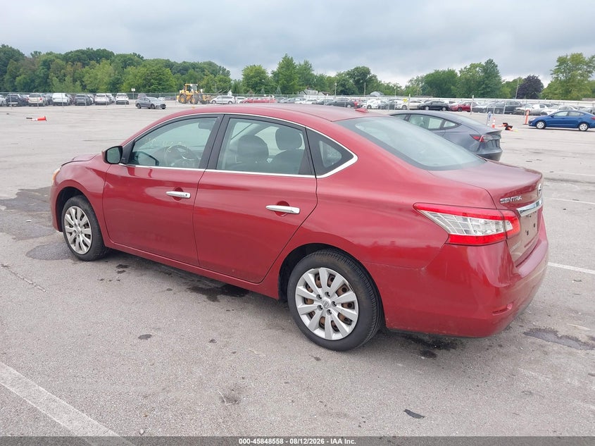 NISSAN SENTRA 2015 VIN 3N1AB7AP5FL666854