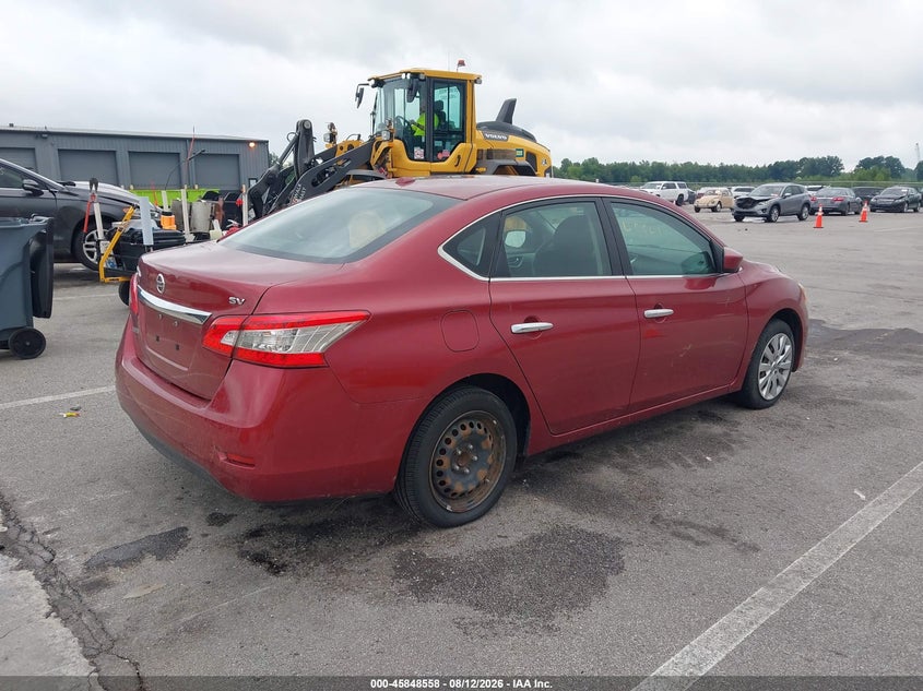 NISSAN SENTRA 2015 VIN 3N1AB7AP5FL666854