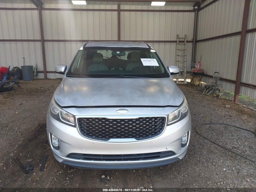 2017 KIA SEDONA VAN 3.3L V-6 DI, DOHC, VVT, 276HP