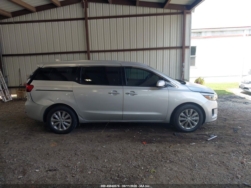 2017 KIA SEDONA VAN 3.3L V-6 DI, DOHC, VVT, 276HP
