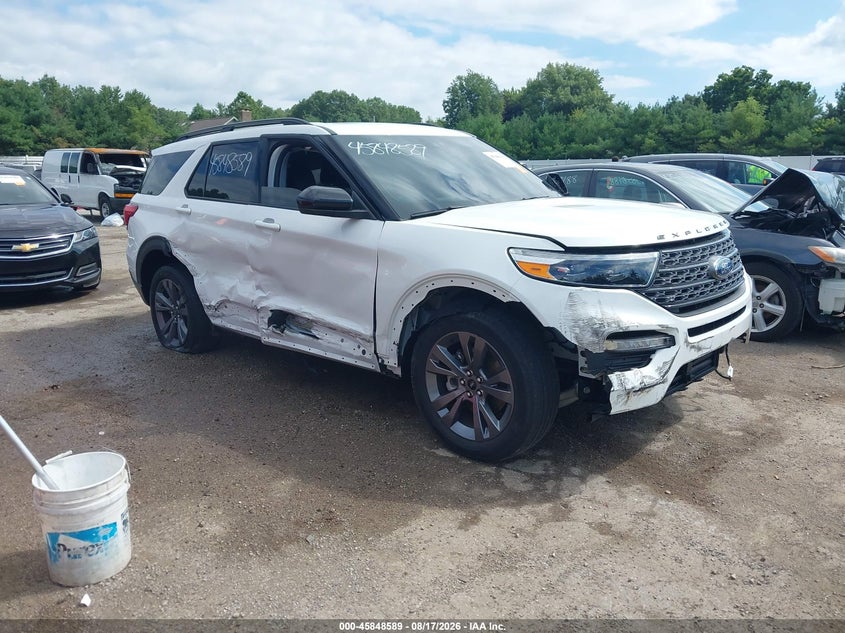 Vin: 1fmsk8dh3pgc37869, lot: 46347522, ford explorer xlt 2023 img_1