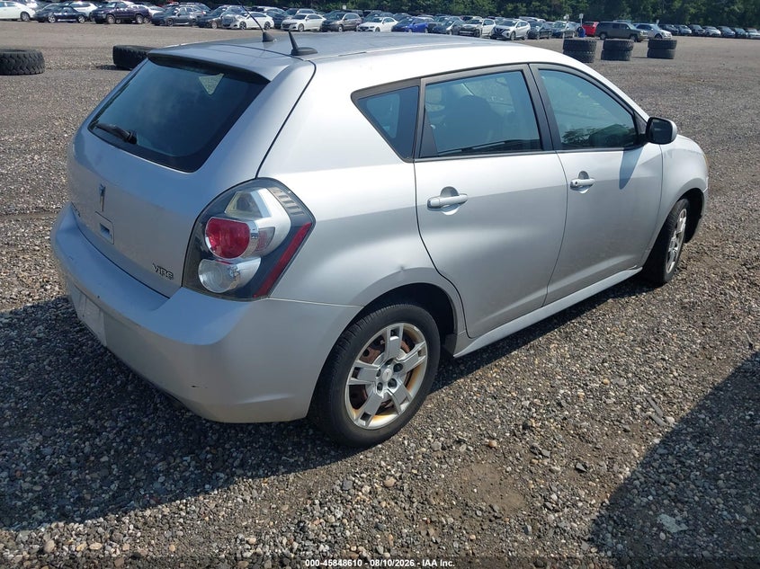 PONTIAC VIBE 2009 VIN 5Y2SL670X9Z434119