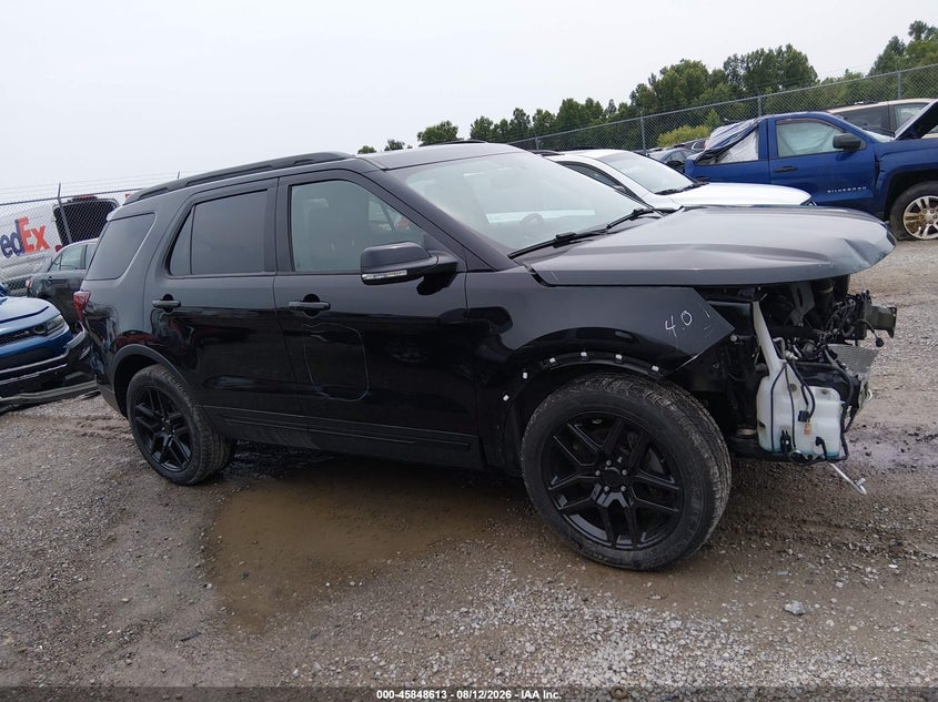 2017 FORD EXPLORER SPORT UTILITY VEHICLE 3.5L V-6 DI, DOHC, VVT, TURBO, 365HP