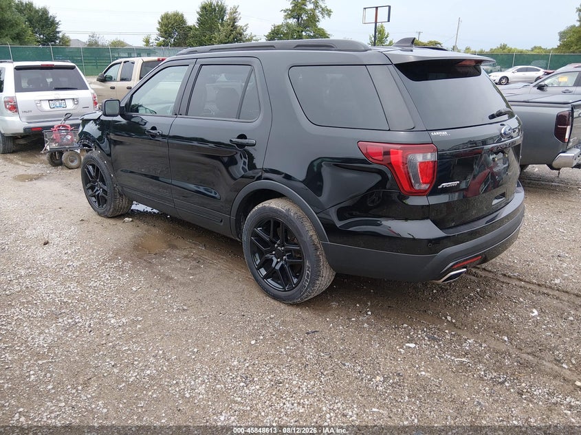 2017 FORD EXPLORER SPORT UTILITY VEHICLE 3.5L V-6 DI, DOHC, VVT, TURBO, 365HP