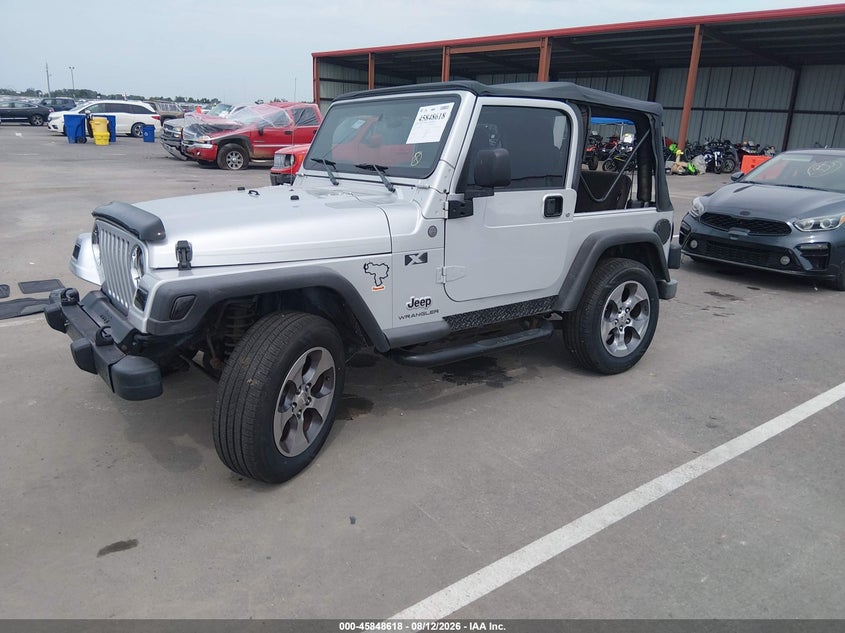 JEEP WRANGLER 2004 VIN 1J4FA39S44P749176