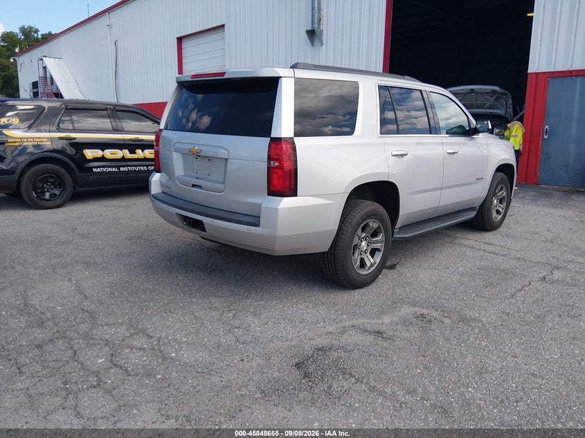 Vin: 1gnskaec0jr351104, lot: 46347588, chevrolet tahoe ls 20184