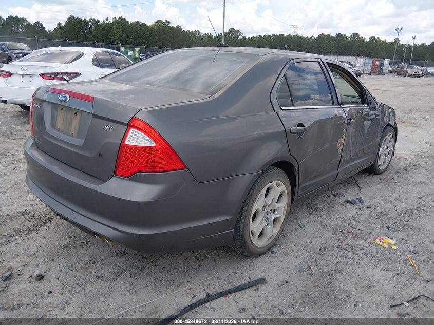 2011 FORD FUSION SEDAN 2.5L I-4 DOHC, VVT, 175HP