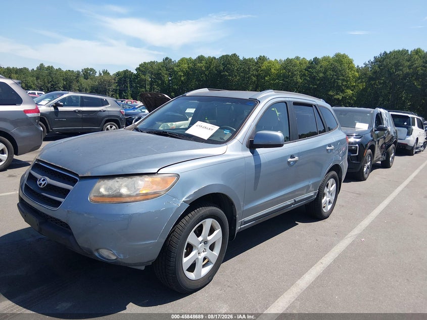 2009 HYUNDAI SANTA FE auction photo 2