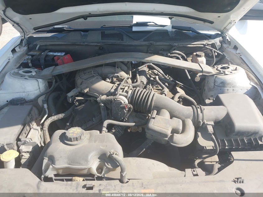 2012 FORD MUSTANG CABRIO 3.7L V-6 DOHC, VVT, 305HP
