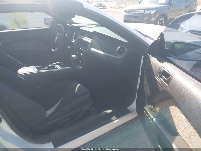2012 FORD MUSTANG CABRIO 3.7L V-6 DOHC, VVT, 305HP