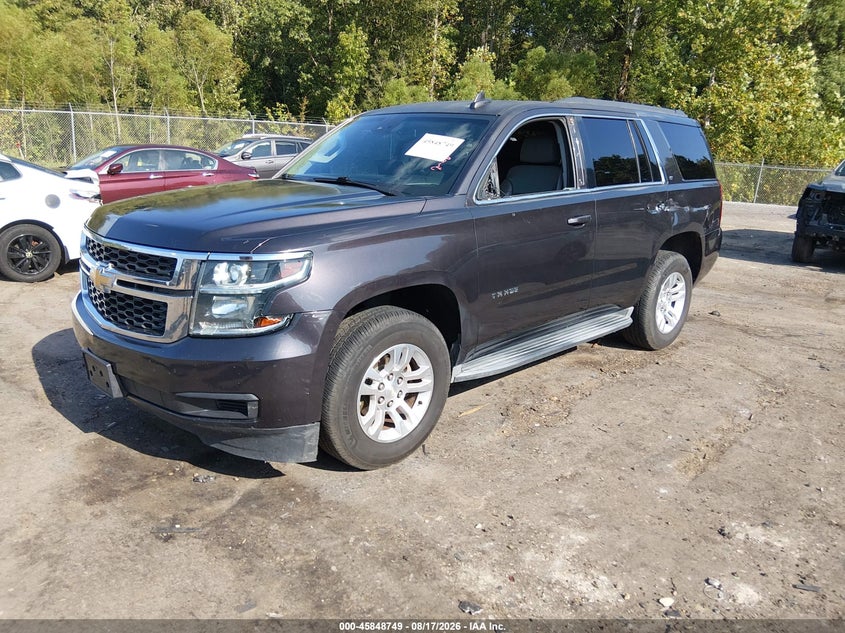 2016 Chevrolet Tahoe, Левый бок, IAAI, VIN 1GNSCBKC1GR198071 — фото 2