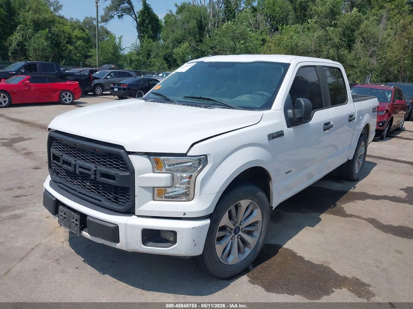 2017 Ford F-150, Front End, IAAI, VIN 1FTEW1CP2HKE49232 — photo 2