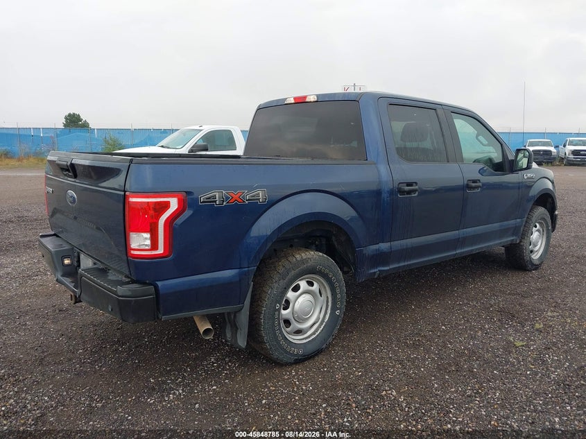 Vin: 1ftew1e81hkd49709, lot: 46347718, ford f-150 xl 20174