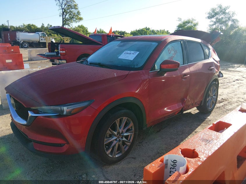 Vin: jm3kfbay3m0360609, lot: 46347729, mazda cx-5 grand touring reserve 20212