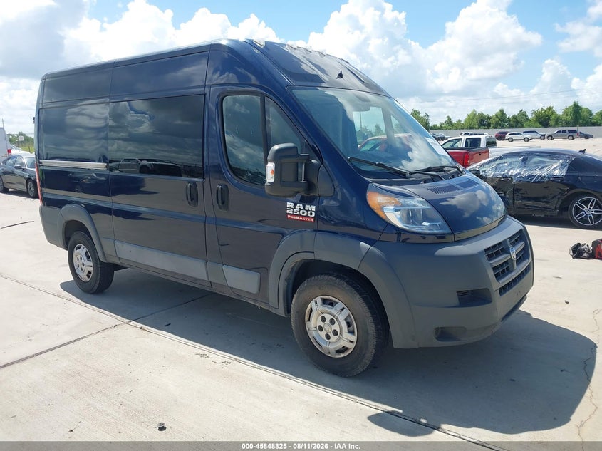 Vin: 3c6trvcd8fe516449, lot: 46347758, ram promaster 2500 high roof 2015 img_1