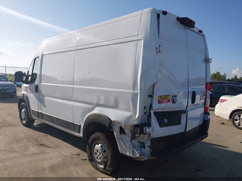 Vin: 3c6trvcg3le126414, lot: 46347759, ram promaster 2500 20203