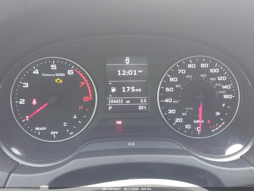 AUDI A3 2016 VIN WAUE8GFF4G1017629