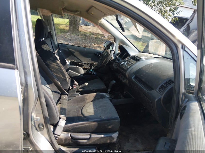 HONDA FIT 2007 VIN JHMGD38687S059310
