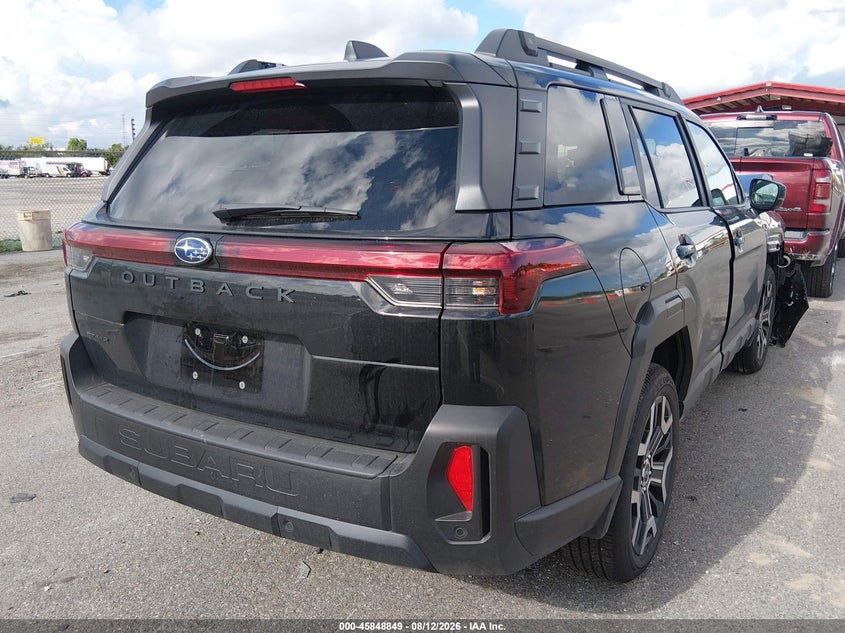 2026 SUBARU OUTBACK SPORT UTILITY VEHICLE 2.4L H-4 DI, DOHC, VVT, TURBO, REGULAR , 260HP