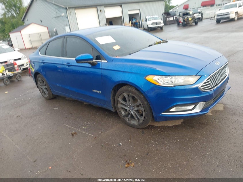 2018 FORD FUSION HYBRID auction photo 1