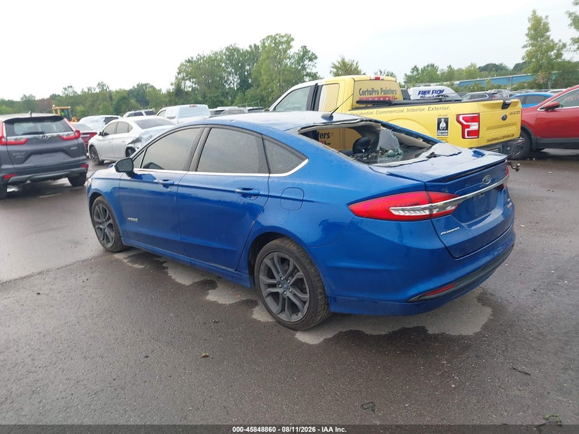 2018 FORD FUSION HYBRID auction photo 3