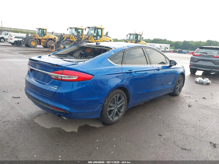 2018 FORD FUSION HYBRID auction photo 4