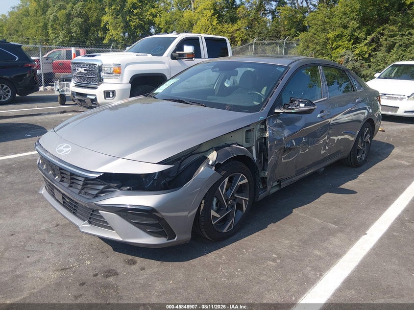 2024 HYUNDAI ELANTRA HYBRID auction photo 2