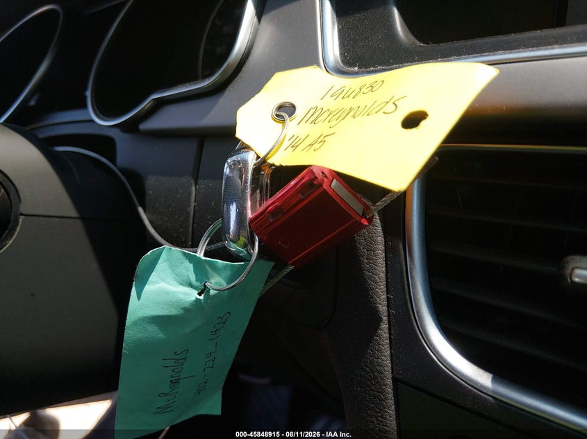 AUDI A5 2014 VIN WAULFAFR8EA050716