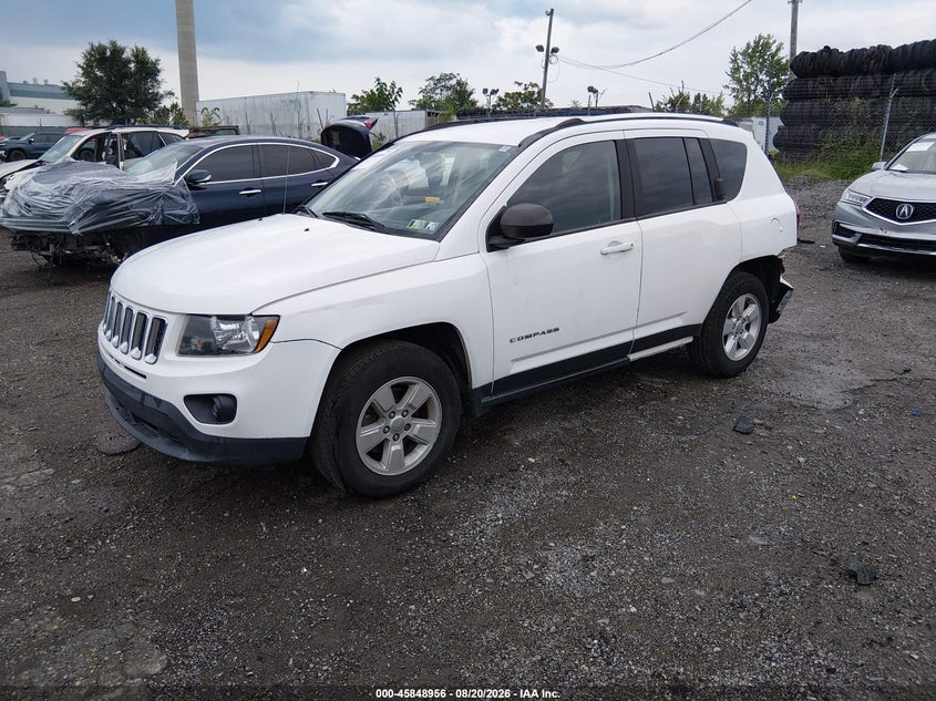 JEEP COMPASS 2014 VIN 1C4NJCBA6ED692078