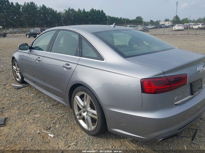 AUDI A6 2016 VIN WAUGFAFC2GN080092