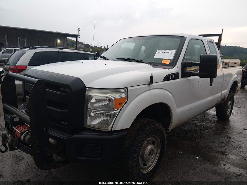 2012 Ford F250, Flood, IAAI, VIN 1FT7X2B63CEC01793 — photo 2