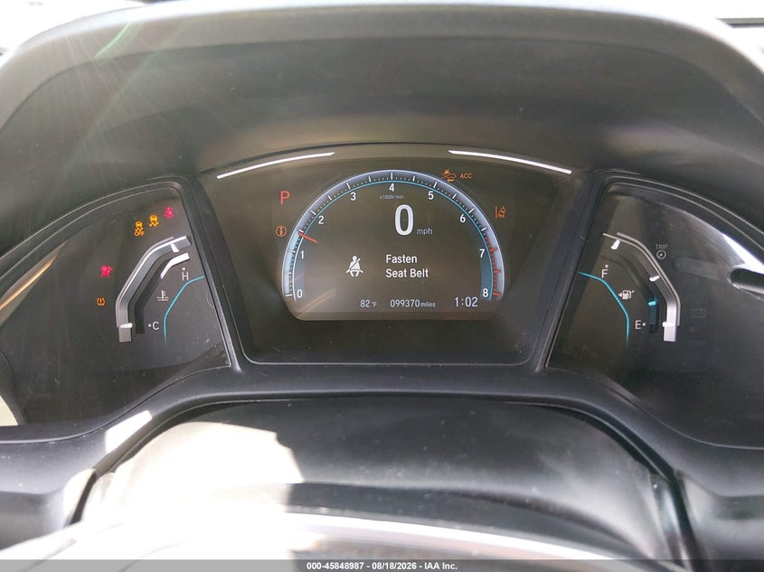 2019 HONDA CIVIC auction photo 7