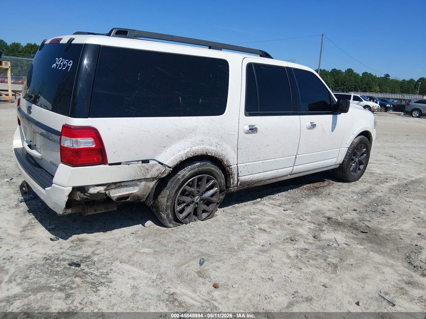 Vin: 1fmjk1kt8hea18588, lot: 46347927, ford expedition el limited 20174